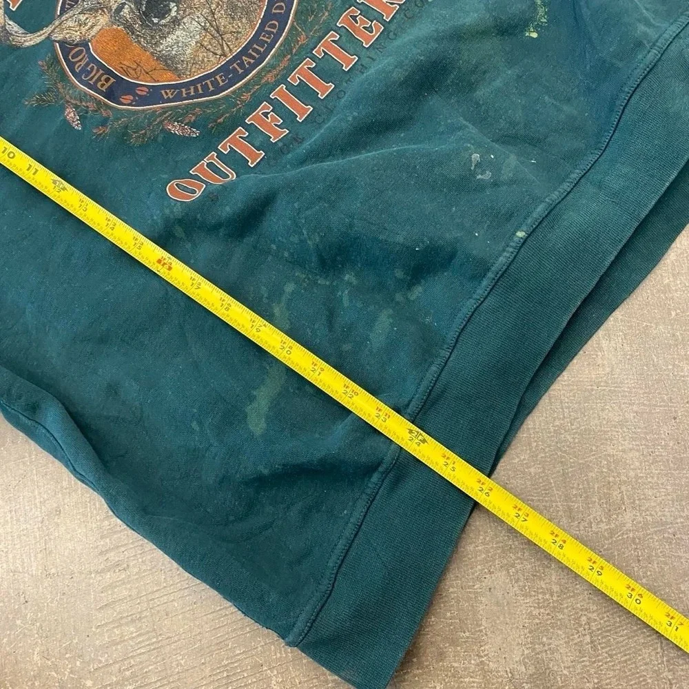 Vintage 90s Backcountry Outfitters Deer Nature Outdoors Hunting Crewneck Size XL